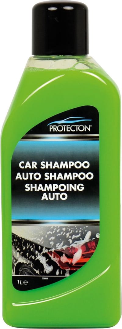 Protecton Autoshampoo - Reinigt grondig, snel en veilig - Verwijdert vuil, vet & aanslag - Voor alle soorten lak - Herstelt de glans – 1 Liter