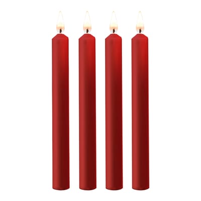 'Teasing Wax Candles', Groot, 4 stuks