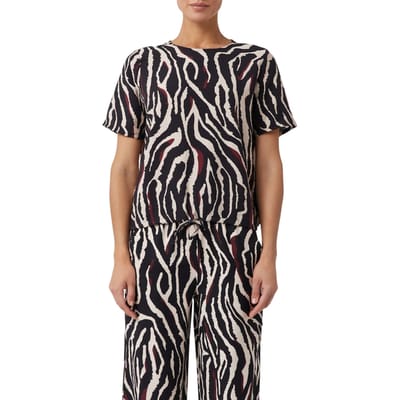 Comma Blouses Burgundy Größe: 34 | Jumpsuits Outlet | Damen | Braun