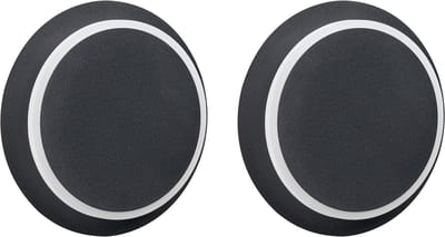 SEMNON - Set van 2 Wandlampen - Zwart - Aluminium