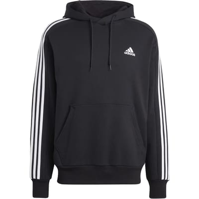 adidas Sportswear Essentials French Terry 3-Stripes Hoodie - Heren - Zwart- S