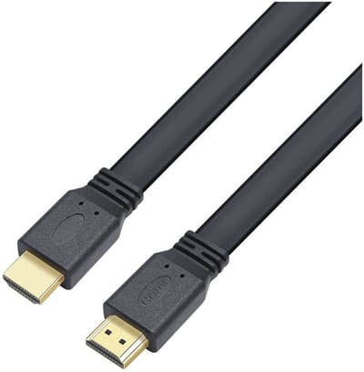 Techly ICOC HDMI2-FE-005TY HDMI kabel 0,5 m HDMI Type A (Standaard) Zwart