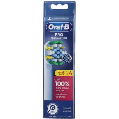 Oral B Pro Floss Action Opzetborstels - 4 stuks