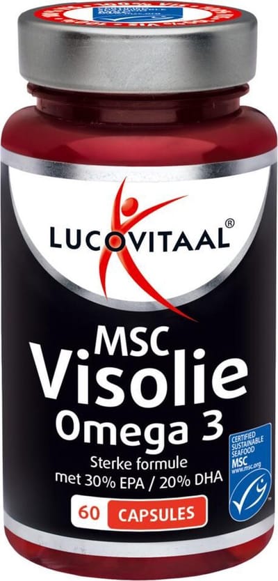 Lucovitaal MSC Visolie Omega 3 - 60 capsules