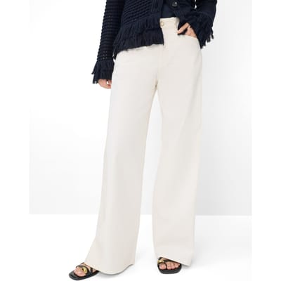 Brax Dames Jeans  Style MORGAN SOFT ECRU, denim offwhite, maat 38