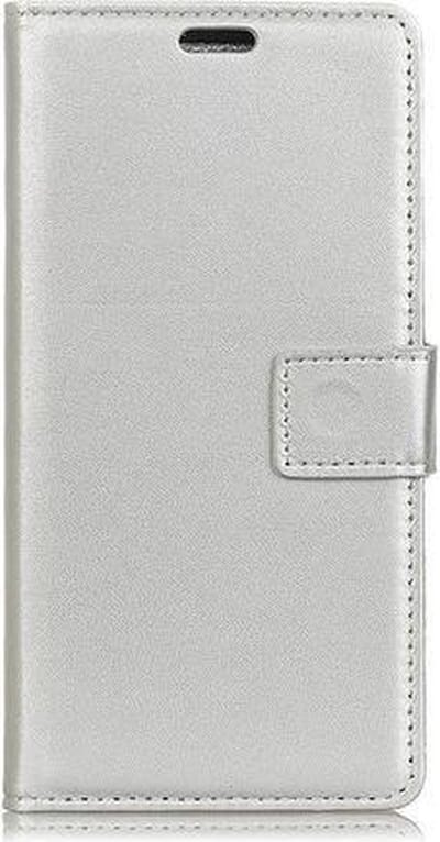 Shop4 - Sony Xperia 10 Plus Hoesje - Wallet Case Business Zilver