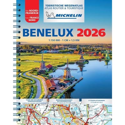 Michelin Atlas Benelux 2026 - Michelin Atlassen