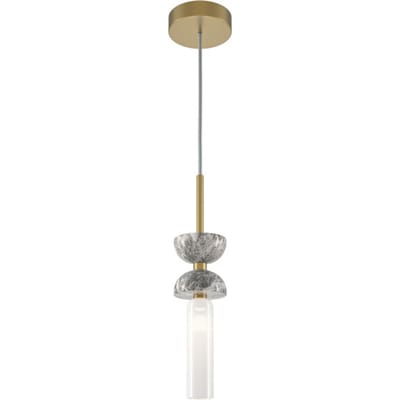 Maytoni - Hanglamp Kyoto - Goud en grijs - Ø10
