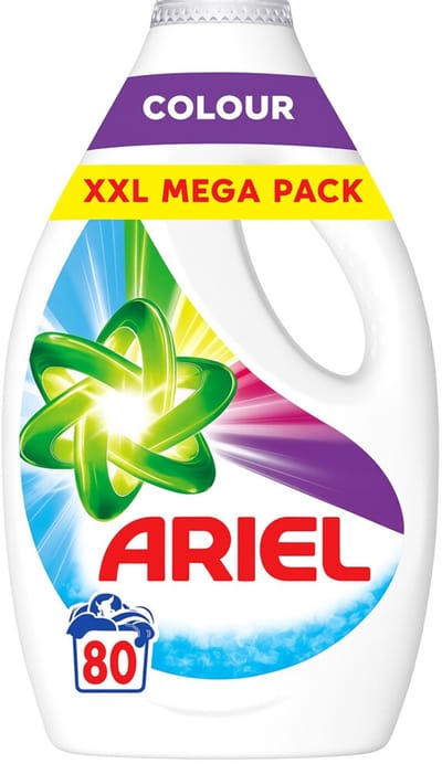 Ariel Wasmiddel Color Cold & Short 80 Wasbeurten - 2,64 liter