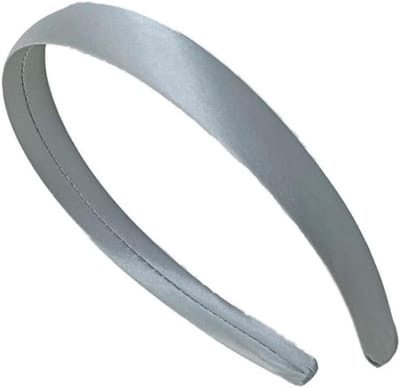Set van 5 Satijnen Haarbanden voor Vrouwen, 2 cm Breed, Kleurige Niet-Slip Hoofdbanden, Perfect voor DIY en Franse Haaraccessoires