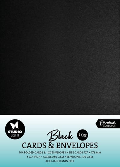 SL Cards & Envelopes Black Consumables nr.07