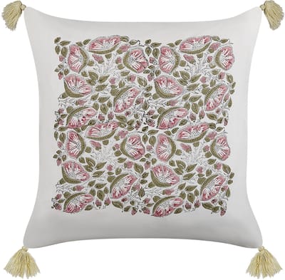 CARISSA - Sierkussen - Multicolor - 45 x 45 cm - Katoen