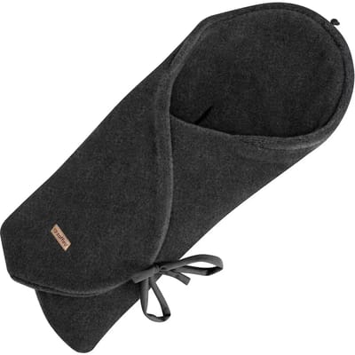 Dubbelzijdige wollen swaddle deken baby Zaffiro Sierra