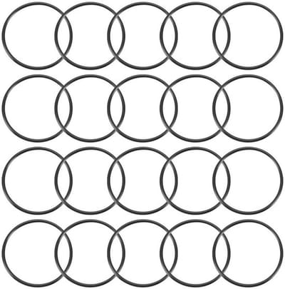 Allecto - Nitrilrubber O-ringen - Afdichtingsset 20 stuks - 80 mm