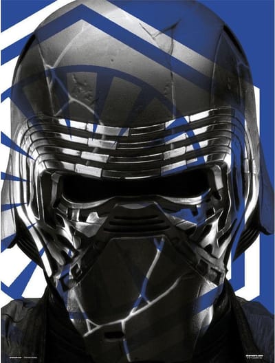 STAR WARS EPISODE IX KYLO REN - Art Collector Print 30x40 cm