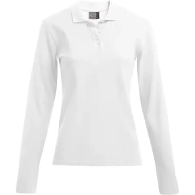Promodoro Women´s Heavy Polo Long Sleeve E4605 - White - XS