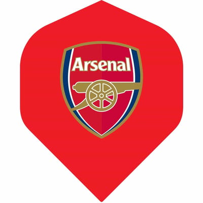 ARSENAL F1 VOETBAL FLIGHTS - 1 SET (3 FLIGHTS) - DART - FOOTBALL