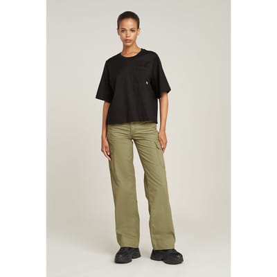 G-Star Pocket R T Dk Black Taglia: S | Maglie Sportivi Outlet | Donna | Nero