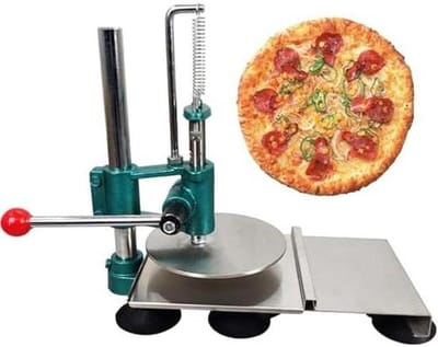 De hand Machine van de Deegpers met Roestvrij staalrol voor Gemakkelijke Pizza en Gebakbereiding