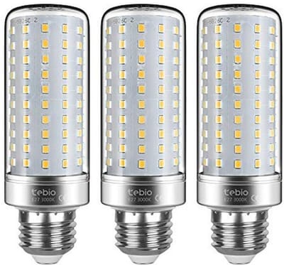LED E27 25W Maïs Gloeilampen - Vervangingen voor Gloeilampen - Warm Wit, 2500 Lumen, Niet Dimbaar - Verpakking van 3