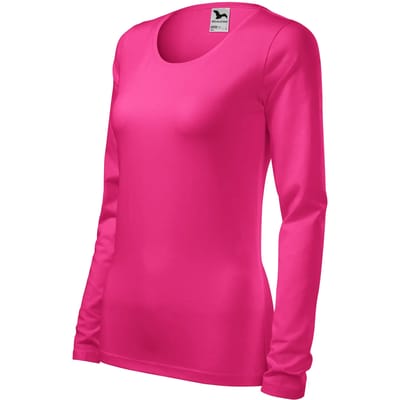 Dames-T-shirt met lange mouwen Malfini Slim 139