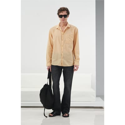 Heren Katoen Poplin Regular-Fit Shirt