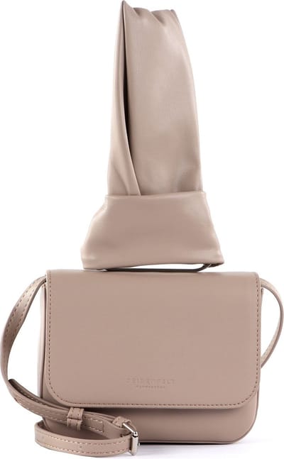 SEIDENFELT MANUFAKTUR Avondtas Schoudertas SFM227 Crossbag Powder Taupe Beige