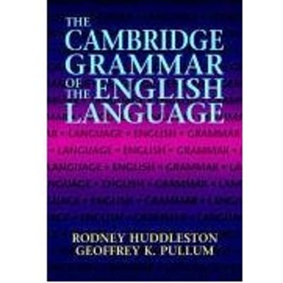 The Cambridge Grammar Of The English Language - Rodney D. Huddleston