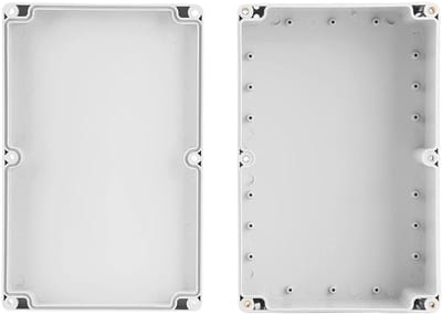 Dailygoods - Dailygoody - Waterdichte Behuizing - IP65 Project Case - Gemakkelijk te monteren - Wit Plastic - Aansluitdoos - Voor Elektronische Toepassingen - 230 ...