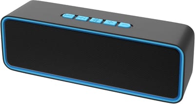 Lzwintrading Bluetooth Speaker Draadloos - IP67 Waterproof - Draagbare Outdoor Mini Luidspreker - Sterke Bas met Basradiatoren - Ondersteunt TF-kaart en AUX