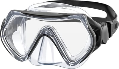Duikbril voor kinderen 3-6 jaar - zwembril met 180 graden panorama HD - anti-condens en anti-lek - jongens en meisjes Snorkelmasker