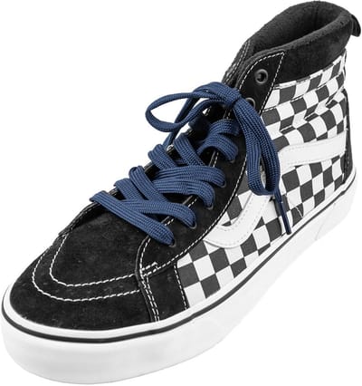 Sneaker veters | Platte schoenveters | Kleur: Donker blauw | Lengte: 140cm | Breedte: 10mm