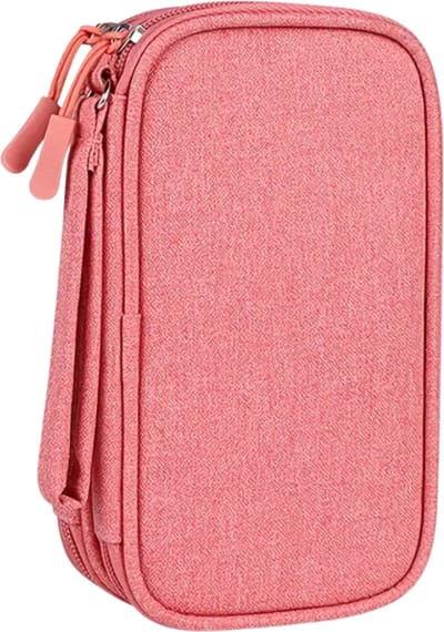 Nivard Koffer Organizer Set - Packing Cubes - Compressie - Travel - Compression - Set - Roze