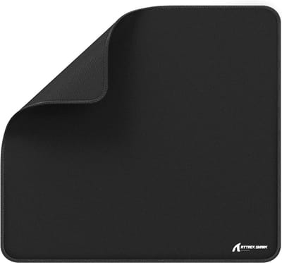 ATTACK SHARK CM02 - Gaming Muismat - XL 450x400x4 mm - Waterafstotend - Antislip - Gestikte Randen - Zwart