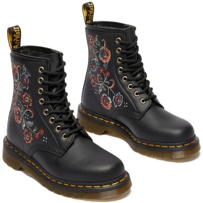 Dr. Martens Bikerlaars - 1460 Vonda TF 8 Eye Boot - EU37 tot EU41 - voor Vrouwen - zwart