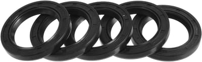 Dubbele Lip Olieafdichting 32x45x6mm - Hoge Druk Rubber NBR Afdichtingsring voor Machines - 5 Stuks