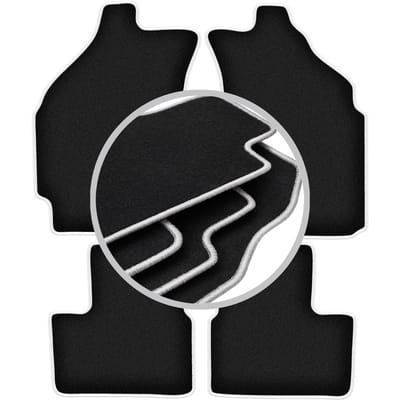 CARLUX-SILVER automatten voor: Daewoo Matiz hatchback (1997-2007)