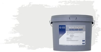 Wixx Façade Gevelverf Matt - 10L - RAL 9003 Signaalwit