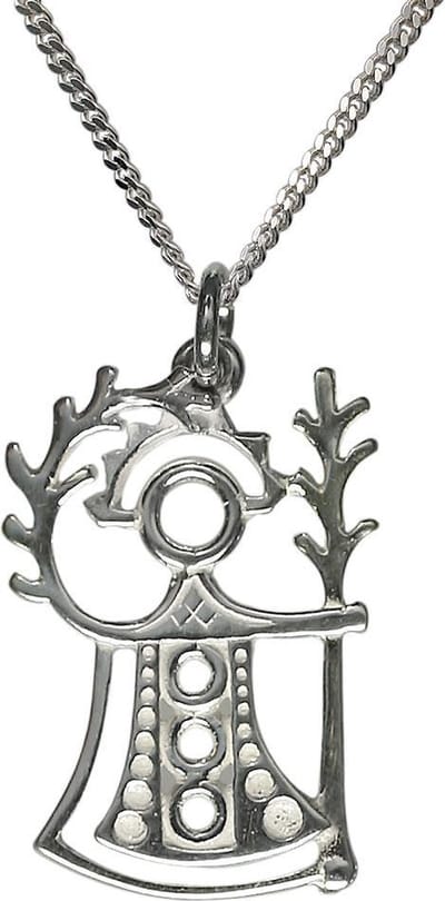 AuBor ®. Hanger. Zilver. "Akka" Godin van de vruchtbaarheid.