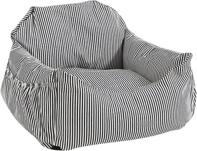Hondenautostoel - Reisverhoger Zitverhoger - Veilig Reizen Auto - Antislip Draagbaar - 55x50x30 cm - Blauw