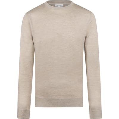 McGregor Extra Fine Merino C-neck Sweater Sand Size: M | Sweaters Outlet | Heren | Beige