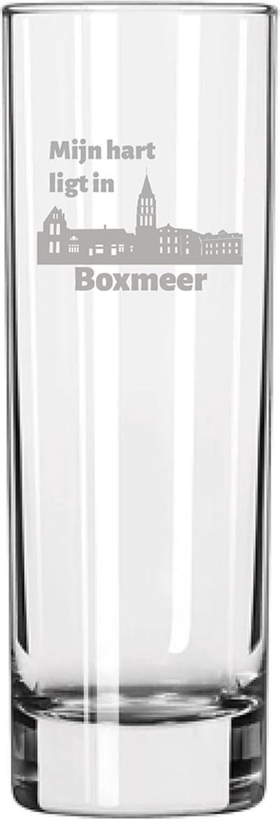 Gegraveerde Longdrinkglas 22cl Boxmeer