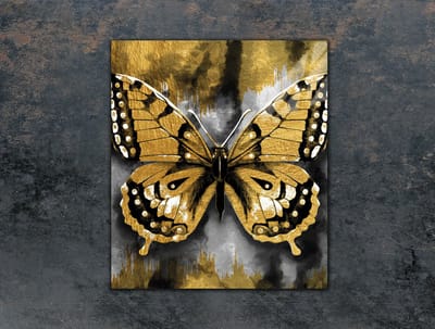 TMK ArtDeko - Snijplank - 45x52cm - Glas - Motief: Vlinder