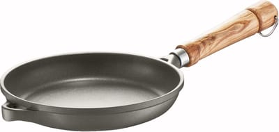 Berndes Koekenpan - Bonanza - Essenhouten Steel - 20 cm - Grijs