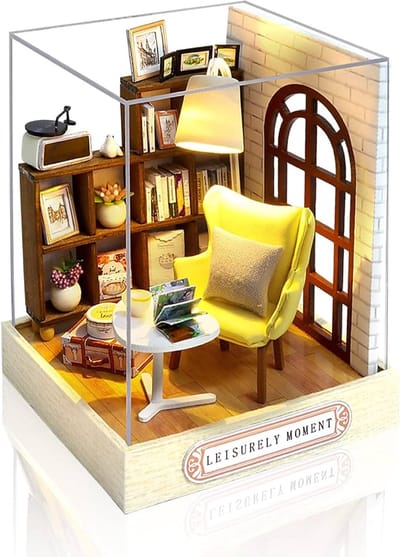 minatuurhuisje - kamer - minatuurbouw - Bouwpakket - Leisurely moment