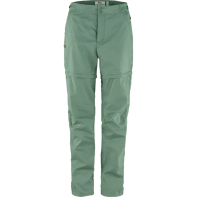 Fjällräven Fjallraven Abisko Hike Zip-off Trousers Dames (Maat - 42/R, Kleur - Patina Green)