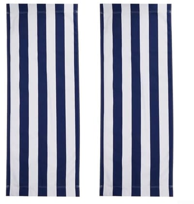 Dailygoody - Vervangende hoes voor strandbed - Polyesterweefsel - Duurzaam en waterbestendig - 2 stuks - Voor loungestoelen - Geschikt voor volwassenen