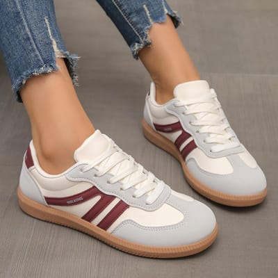 Handbal Spezial Pure Originele Duitse Trainingsschoenen Retro Casual Luipaard Veelzijdig Sport Koppels Boardschoenen 41 wijnrode kleur