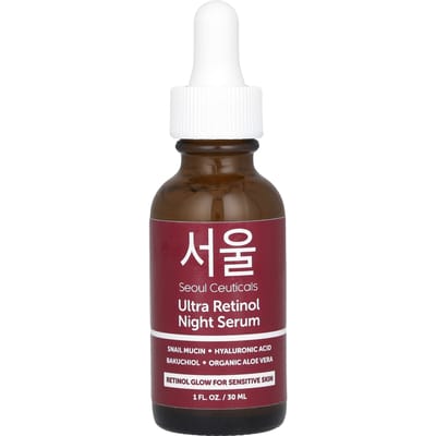 SeoulCeuticals, Sérum de nuit Ultra Retinol, 1 fl oz (30 ml) brown