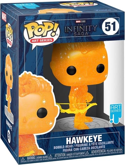 Funko The Avengers Verzamelfiguur Marvel POP! Artist Series Hawkeye Orange 9 cm Oranje